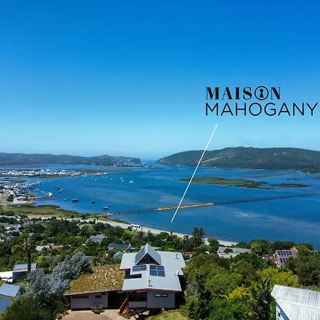 Main House - Maison Mahogany - 100Sqm Design With Lagoon View And Jacuzzi Knysna Exterior photo