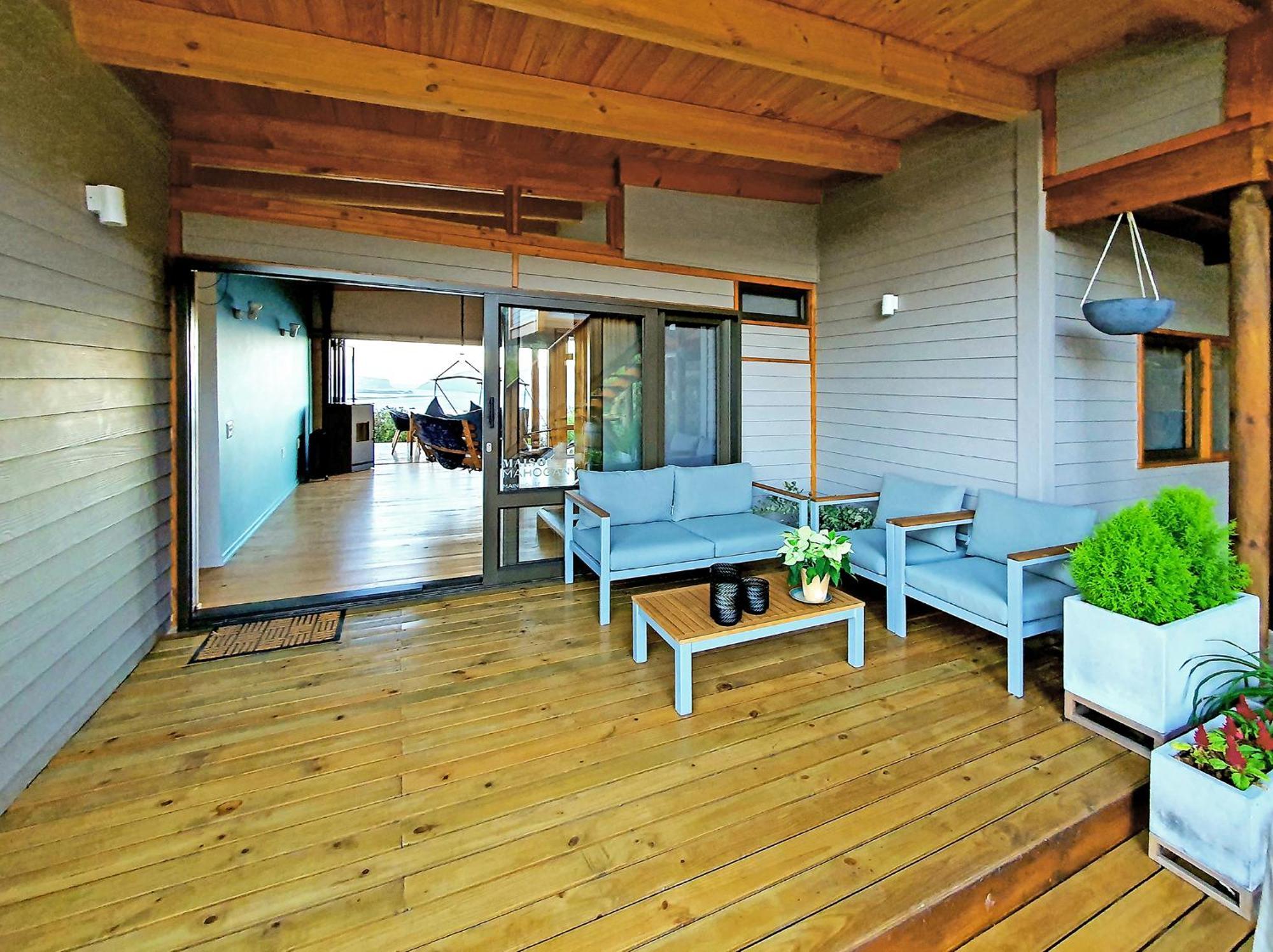 Main House - Maison Mahogany - 100sqm Design With Lagoon View And Jacuzzi Apartment Knysna